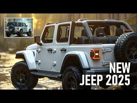2025 Jeep Wrangler Rubicon_ Ultimate Adventure SUV Revealed - Engine Stories 2025 Jeep with rugged design in a scenic outdoor setting, showcasing new features and off-road capabilities.