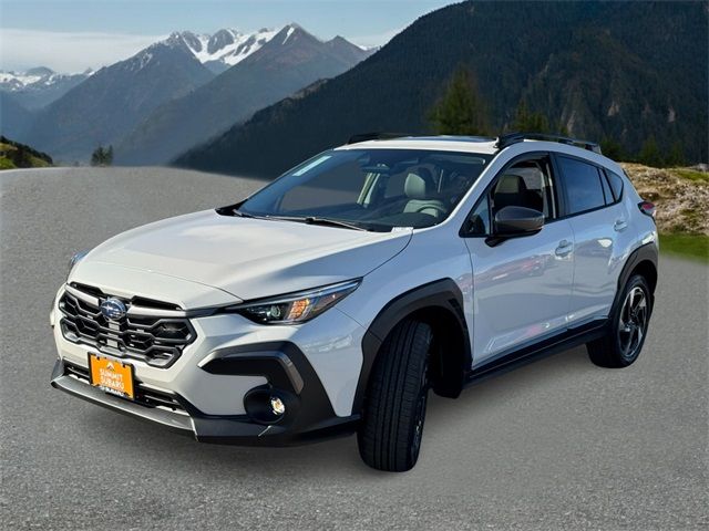 White SUV on a scenic mountain road; perfect for adventure and off-road journeys. Sleek design with stunning backdrop.