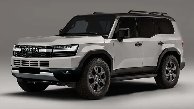 c8c5a664ed9f29d07fec57ecaef6ddb8 - Engine Stories Sleek Toyota SUV with modern design, large wheels, and robust grille, ideal for off-road adventures and city driving.