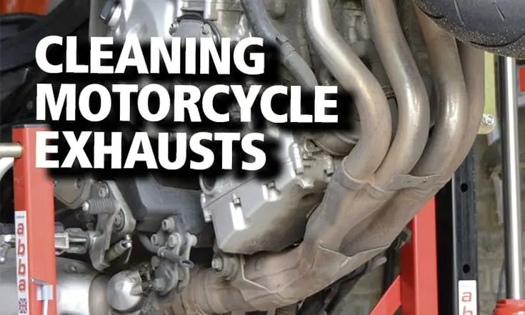 Guide to Cleaning Motorcycle Exhausts: Tips for maintaining performance and appearance of your bike. #MotorcycleMaintenance #DIY